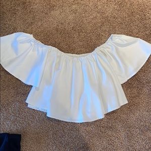 Off the shoulder top by shein!
